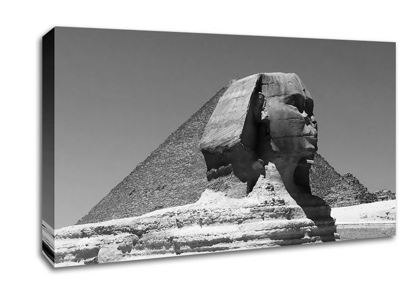Pharaoh Head Egypt Canvas Wall Art