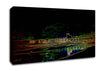 Night Pier Canvas Wall Art