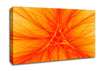 Orange Centre Canvas Wall Art
