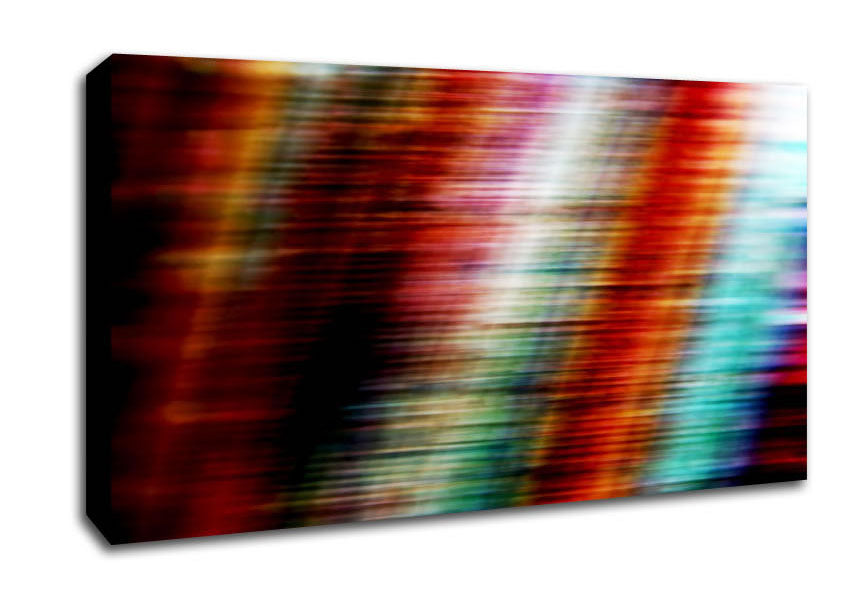 Colourful Shades Of Light Canvas Wall Art