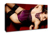 Purple Basque Canvas Wall Art