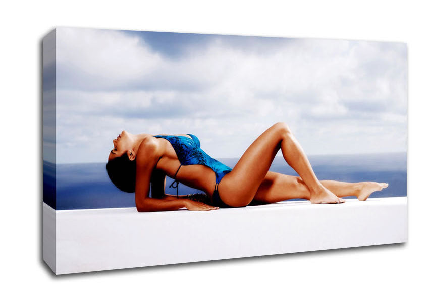 Beach Body Perfect Canvas Wall Art