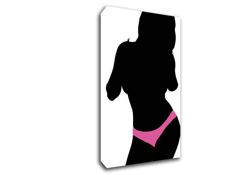 Hot Pink Canvas Wall Art