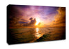 Maldivian Sunset Canvas Wall Art