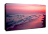 Lilac Pink Ocean Canvas Wall Art