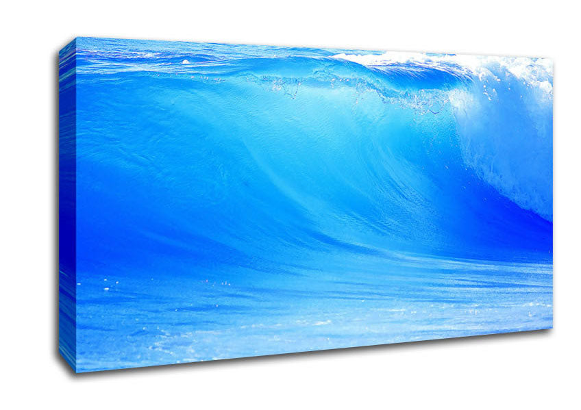 Blue Wave Canvas Wall Art