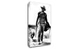John Wayne With Dog Canvas Wall Art