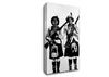 Laurel And Hardy Highland Scot Canvas Wall Art