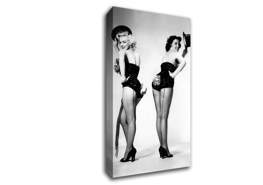Marilyn Monroe Gentlemen Prefer Blonds Canvas Wall Art