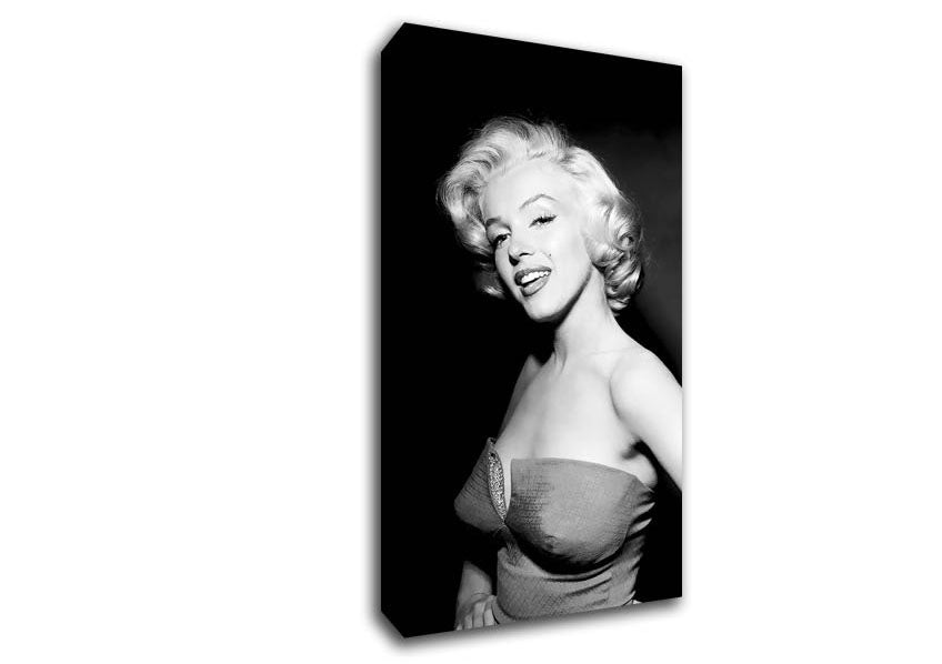 Marilyn Monroe Smile Canvas Wall Art