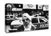 Kurt Cobain Police Car Canvas Wall Art