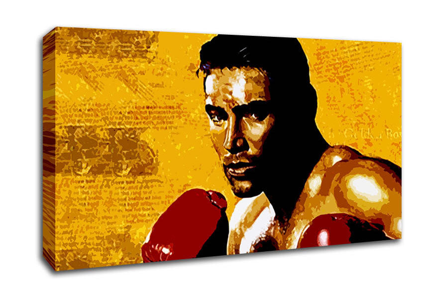 Oscar De La Hoya Golden Boy Canvas Wall Art