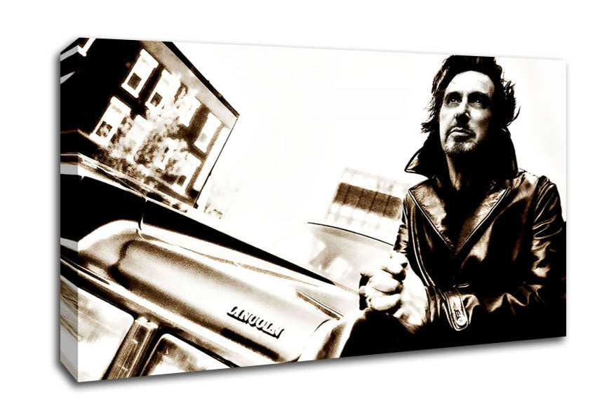 Al Pacino Streets Canvas Wall Art