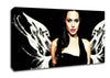 Angelina Jolie Angel Wings Canvas Wall Art