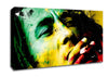 Bob Marley Colours Canvas Wall Art
