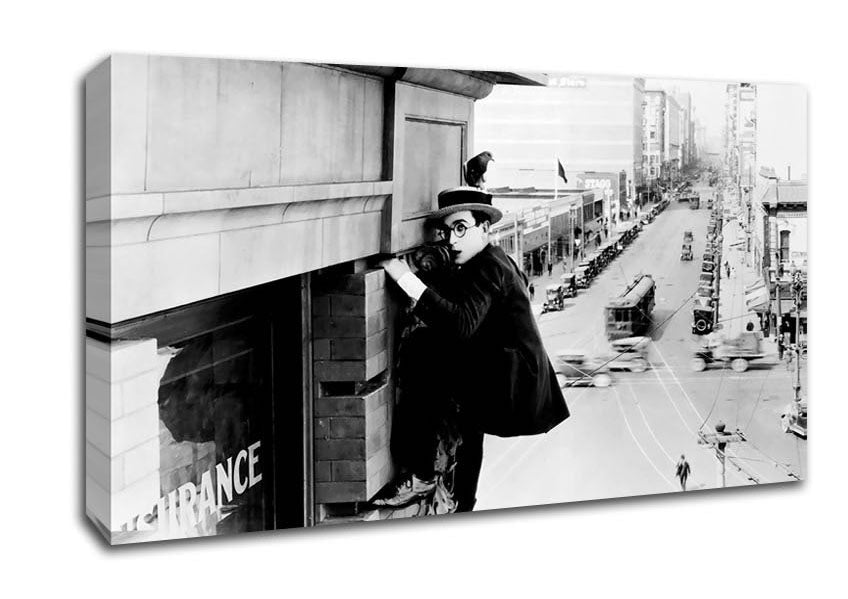 Harold Lloyd Building Canvas Wall Art