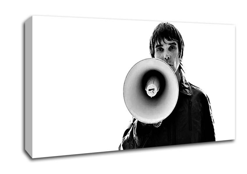 Ian Brown Megaphone Canvas Wall Art