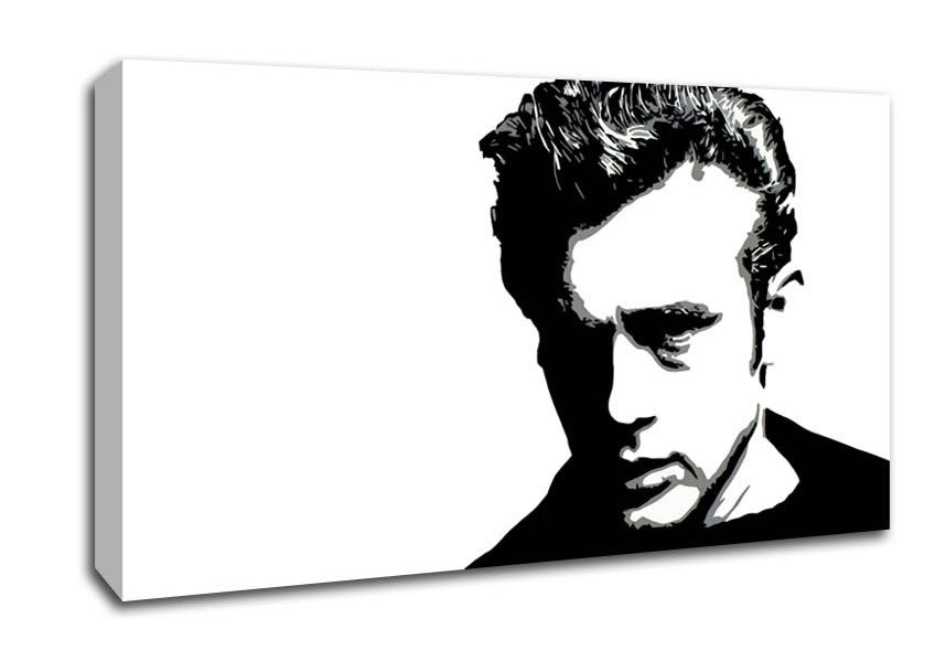 James Dean Pop Art Canvas Wall Art