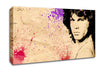 Jim Morrison Colour Splash Canvas Wall Art