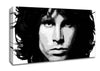 Jim Morrison Face B n W Canvas Wall Art