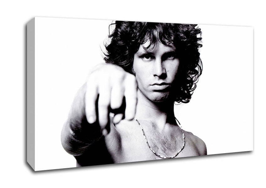 Jim Morrison Light My Fire Canvas Wall Art