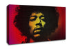Jimi Hendrix Face Canvas Wall Art