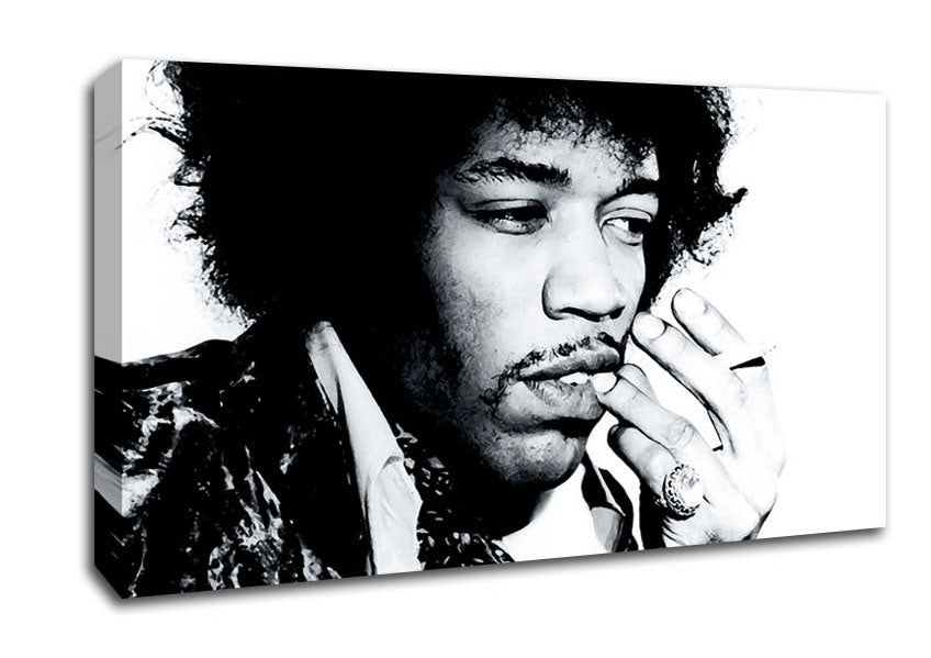 Jimi Hendrix Hey Joe Canvas Wall Art