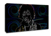 Jimi Hendrix Psychedelic Canvas Wall Art