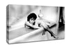 Joan Collins In The Tube Canvas Wall Art