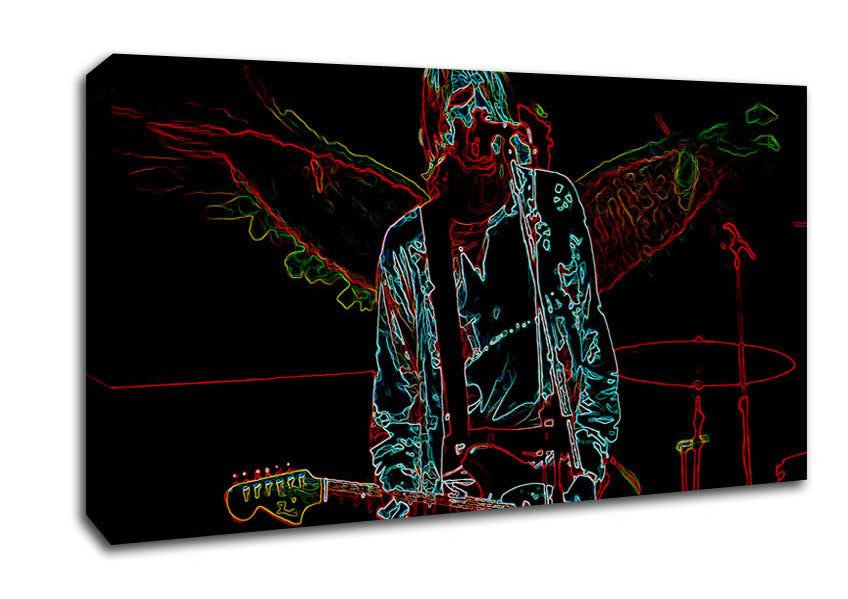 Kurt Cobain Canvas Wall Art