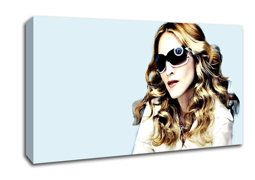 Madonna Baby Blue Canvas Wall Art