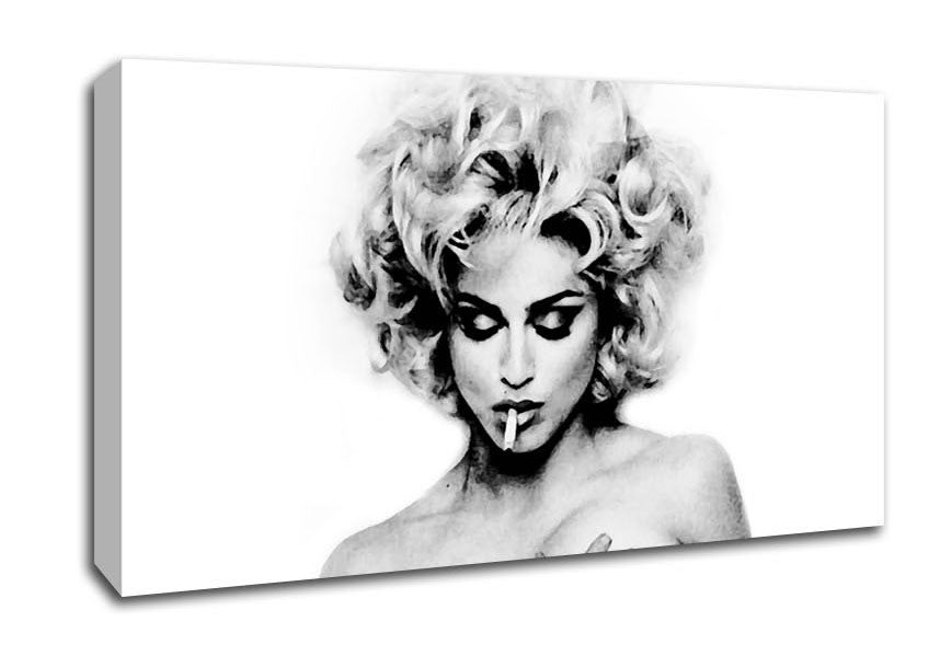 Madonna Seduction Canvas Wall Art