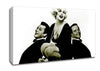 Marilyn Monroe And The Boys Canvas Wall Art
