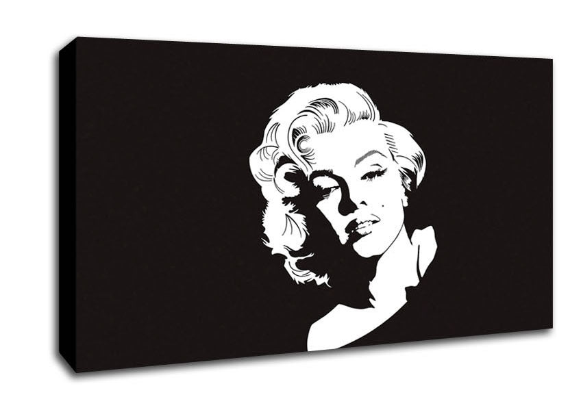 Marilyn Monroe Biography Canvas Wall Art