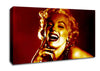 Marilyn Monroe Gold Canvas Wall Art