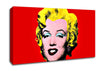 Marilyn Monroe Red Canvas Wall Art