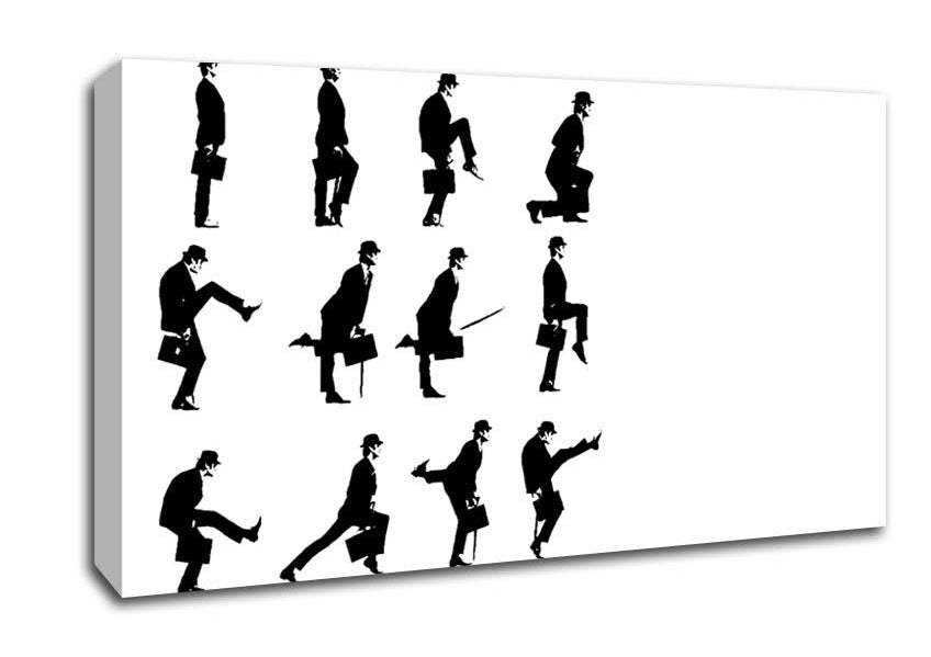 Monty Python The Walk Canvas Wall Art