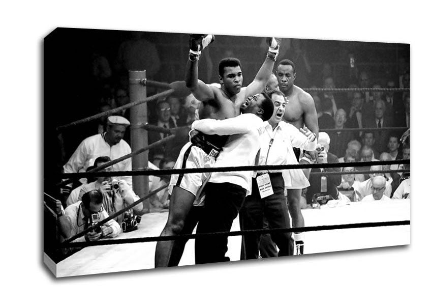 Muhammad Ali Victory Canvas Wall Art