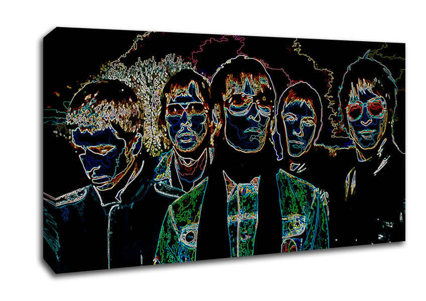 Oasis All My People Canvas Wall Art