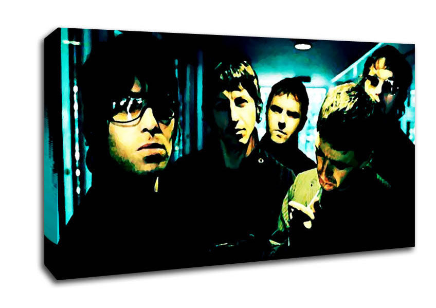 Oasis Lift Liam n Noel Canvas Wall Art