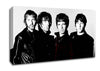 Oasis Noel Red B n W Canvas Wall Art