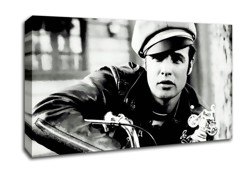 Marlon Brando The Waterfront Canvas Wall Art