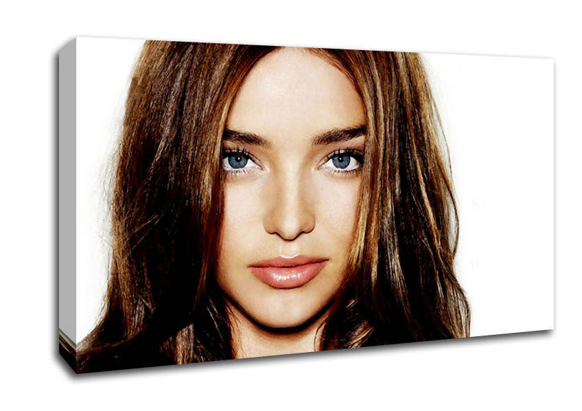 Miranda Kerr Face Canvas Wall Art