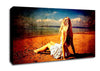 Old Beach Canvas Wall Art