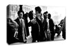 Kiss Old Retro Canvas Wall Art