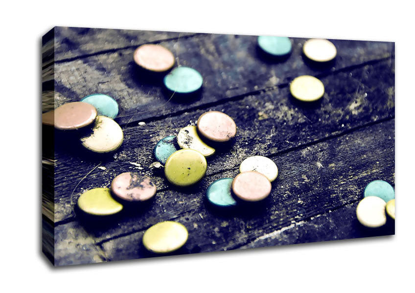 Pins Canvas Wall Art