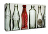 Old Coca Cola Bottles Canvas Wall Art