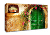 Picturesque Old House Canvas Wall Art