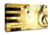 Old Music Score Background Canvas Wall Art