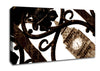 London Big Ben Through The Gates Sepia Canvas Wall Art